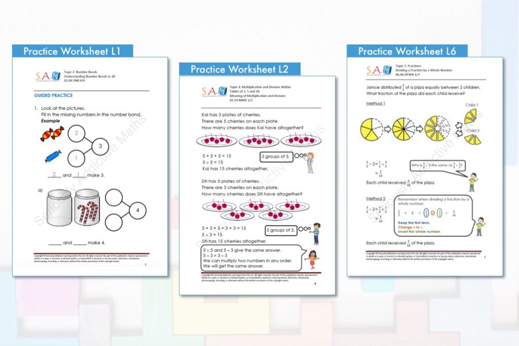 Worksheets S.A.M